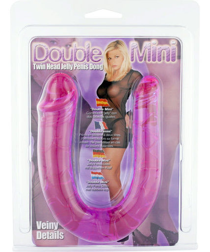 SEVEN CREATIONS - PENIS WITH TWO FLEXIBLE JELLY HEADS SEVEN CREATIONS - PENIS WITH TWO FLEXIBLE JELLY HEADS
