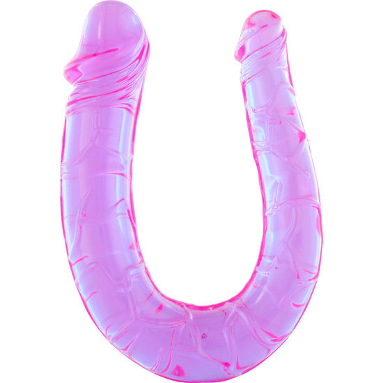 Seven Creations – Penis met twee flexibele jelly koppen