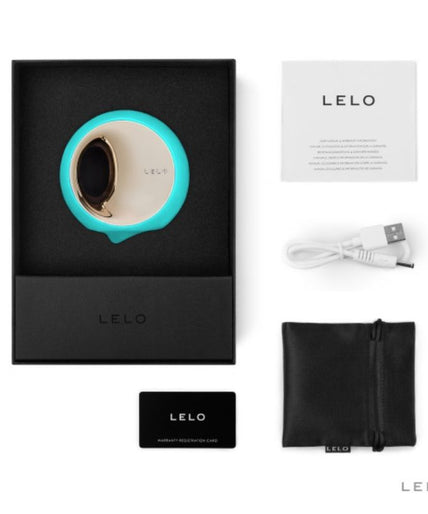 LELO – ORA 3 Oral Sex Stimulator – Aqua Green LELO – ORA 3 Oral Sex Stimulator – Aqua Green
