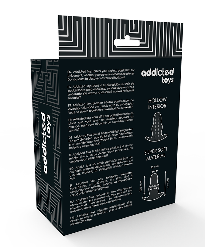 Addicted Toys – Grote Anale Dilator 13 Cm – Transparant