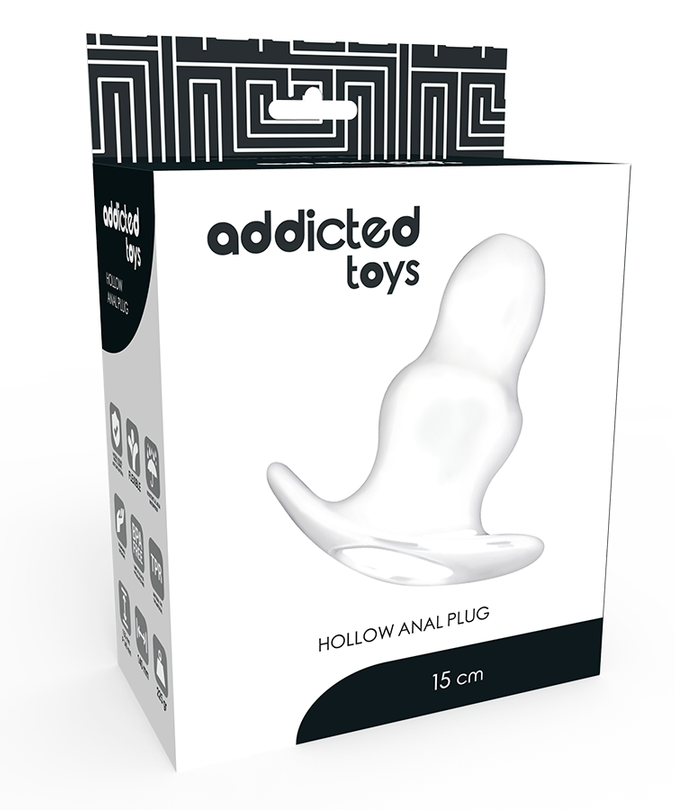 ADDICTED TOYS - GROTE ANALE DILATOR 15 CM - TRANSPARANT