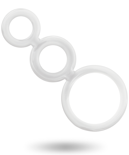 ADDICTED TOYS - RINGS SET FOR PENIS TRANSPARENT ADDICTED TOYS - RINGS SET FOR PENIS TRANSPARENT