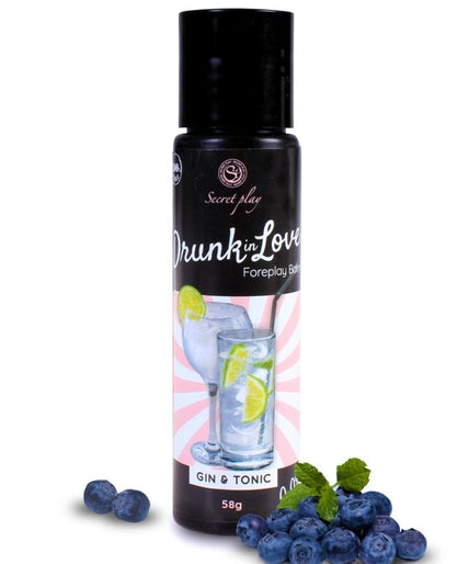 SECRETPLAY - LUBRICANT DRUNK IN LOVE GIN&TONIC 60 ML SECRETPLAY - LUBRICANT DRUNK IN LOVE GIN&TONIC 60 ML