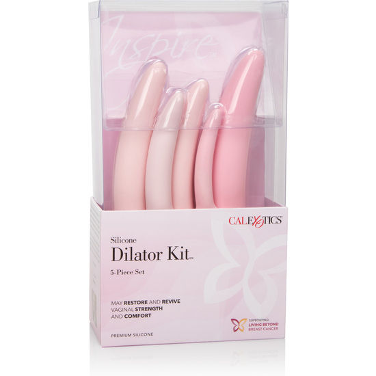 Pleasurements – Calexotics – Inspire Siliconen Dilator Set van 5 Stuks