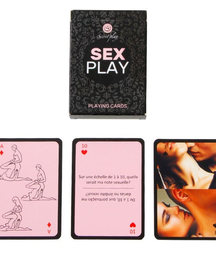 SECRETPLAY - SEX PLAY PLAYING CARDS (FR/PT) SECRETPLAY - SEX PLAY PLAYING CARDS (FR/PT)