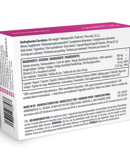 ANDROPHARMA - BEHANDELING VAN DE ZIEKTE VAN PEYRONIE ANDROPHARMA - BEHANDELING VAN DE ZIEKTE VAN PEYRONIE