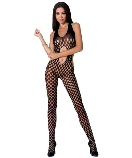 PASSION - VROUW BS065 BODYSTOCKING ZWART EEN MAAT PASSION - VROUW BS065 BODYSTOCKING ZWART EEN MAAT