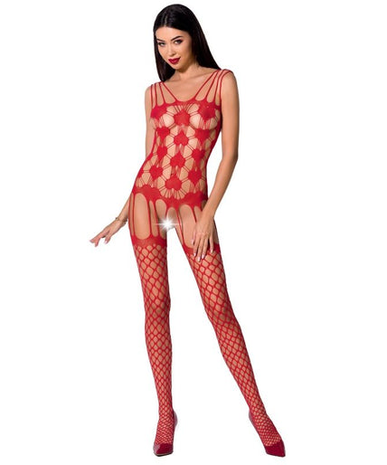 PASSION - VROUW BS067 RODE BODYSTOCKING ONE SIZE PASSION - VROUW BS067 RODE BODYSTOCKING ONE SIZE