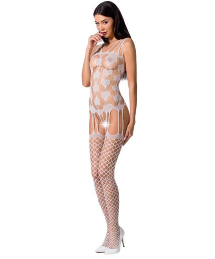 PASSION - WOMAN BS067 WITTE BODYSTOCKING ONE SIZE PASSION - WOMAN BS067 WITTE BODYSTOCKING ONE SIZE