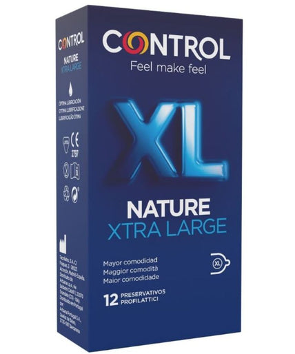 CONTROL - ADAPTA NATURE XL CONDOMS 12 STUKS CONTROL - ADAPTA NATURE XL CONDOMS 12 STUKS