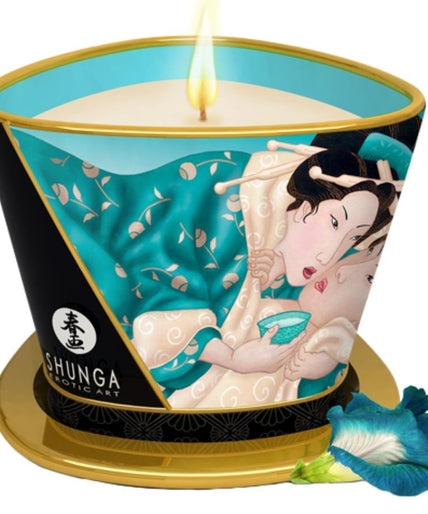 SHUNGA - ISLAND BLOSSOMS MASSAGE CANDLE 170 ML SHUNGA - ISLAND BLOSSOMS MASSAGE CANDLE 170 ML