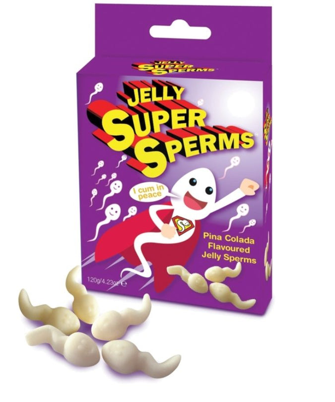 SPENCER & FLEETWOOD - JELLY SUPER SPERM GUMMIES VORM SPERM 120 GR
