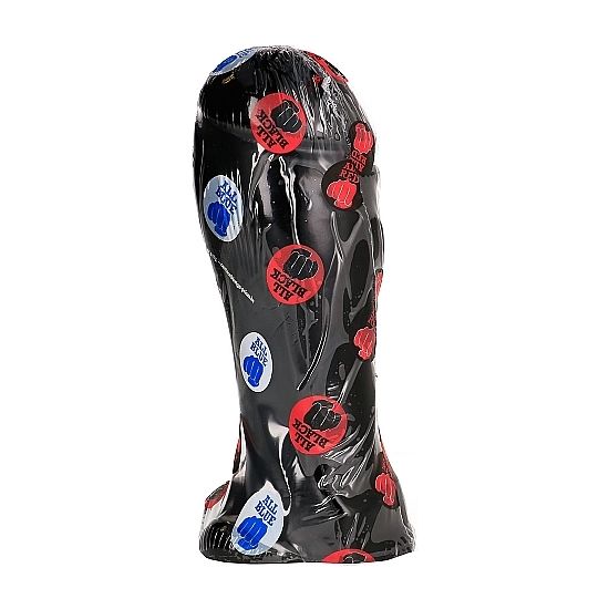 All Black – Realistic Dong Black Broad Toe 22 cm