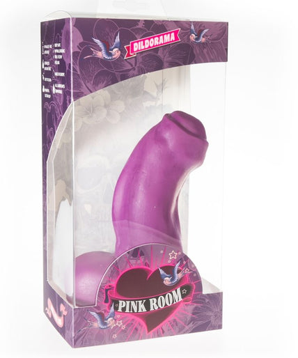PINK ROOM - NESTOR REALISTIC DILDO PURPLE 16.5 CM PINK ROOM - NESTOR REALISTIC DILDO PURPLE 16.5 CM