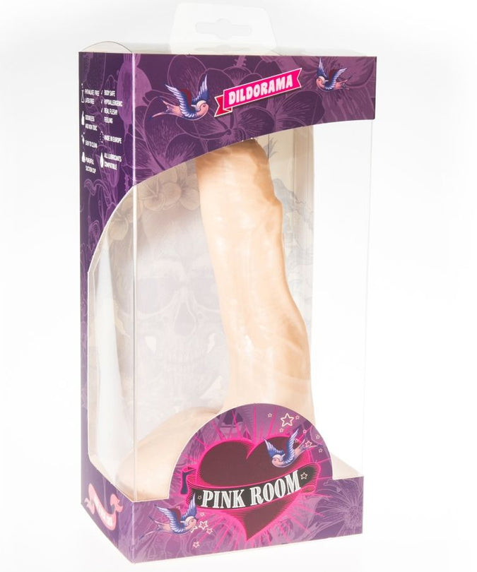 PINK ROOM - NILO REALISTISCHE DILDO HUIDSKLEURIG 23 CM
