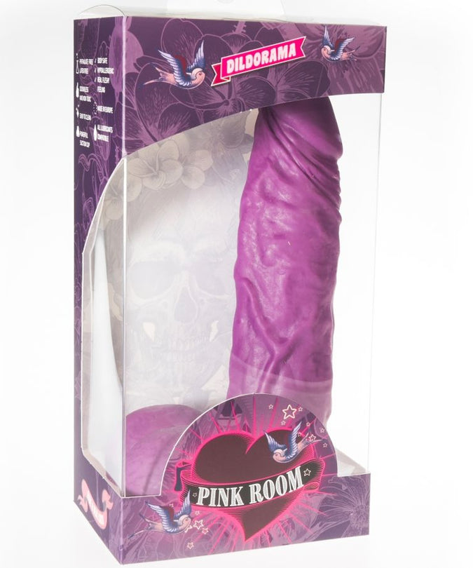 Pink Room – Chems Realistic Dildo Purple 20 cm