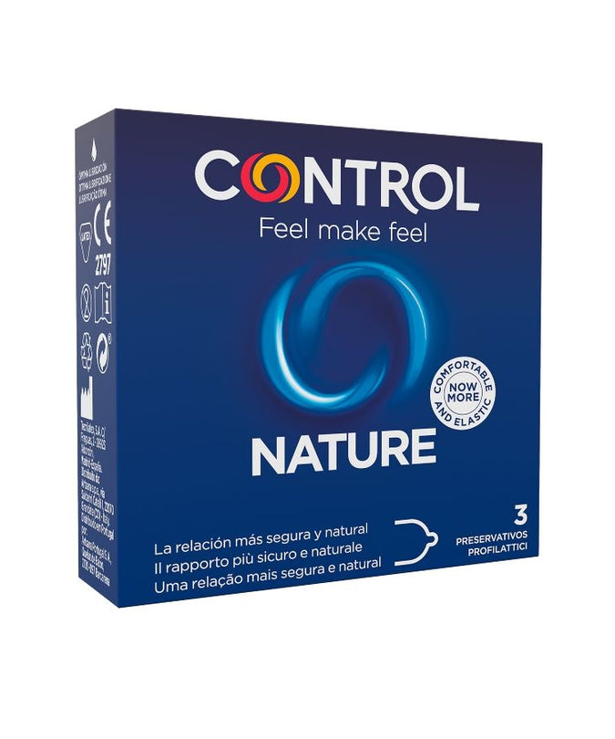 CONTROL - ADAPTA NATURE CONDOMS 3 UNITS