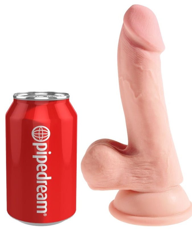 KING COCK - DILDO DRIEDUBBELE DICHTHEID 14 CM