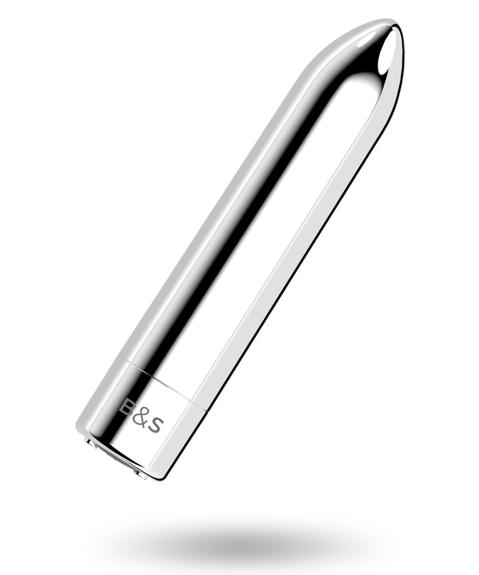 Black&silver – Kailan 2 Silber Vibrations-Magnetkugel