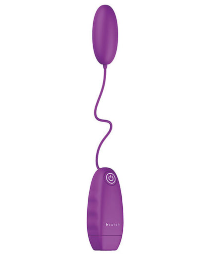 B SWISH - BNAUGHTY CLASSIC VIBRATING BULLET PURPLE B SWISH - BNAUGHTY CLASSIC VIBRATING BULLET PURPLE