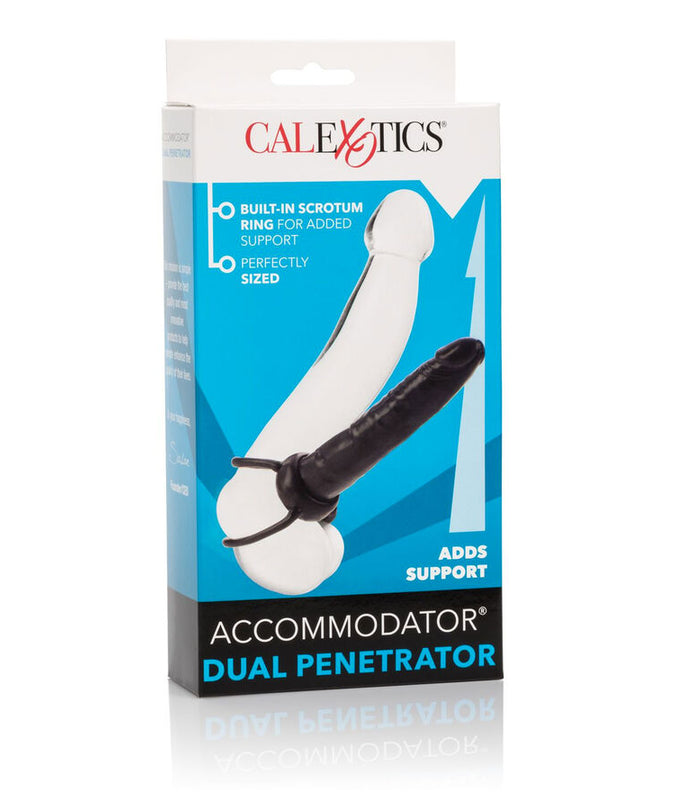 CALEXOTICS - ACCOMMODATOR DUAL PENETRATOR ZWART