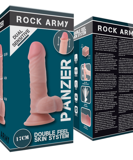 ROCKARMY - DUAL DENSITY PANZER 17 CM -O- 4.46 CM ROCKARMY - DUAL DENSITY PANZER 17 CM -O- 4.46 CM
