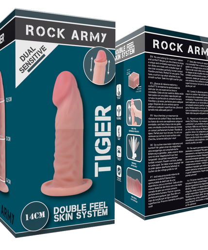 ROCKARMY - DUAL DENSITY TIGER 14 CM -O- 4.46 CM ROCKARMY - DUAL DENSITY TIGER 14 CM -O- 4.46 CM
