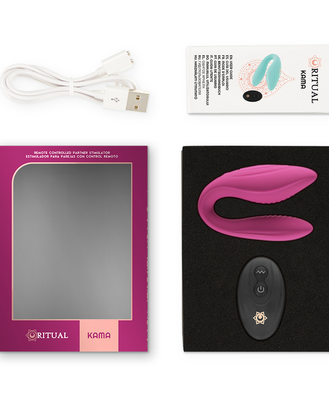 RITHUAL - KAMA AFSTANDSBEDIENING VOOR PAARTJES ORCHID