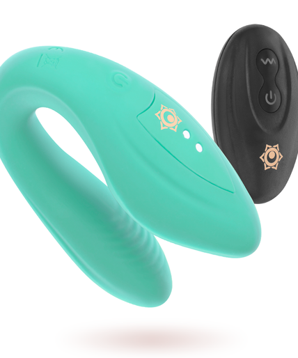 RITHUAL - KAMA REMOTE CONTROL FOR COUPLES AQUA RITHUAL - KAMA REMOTE CONTROL FOR COUPLES AQUA