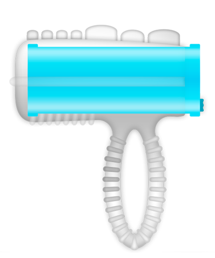 CASUAL LOVE - RING TONGUE VIBRATING BLUE CASUAL LOVE - RING TONGUE VIBRATING BLUE