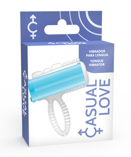 CASUAL LOVE - RING TONGUE VIBRATING BLUE CASUAL LOVE - RING TONGUE VIBRATING BLUE