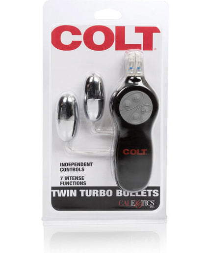 CALEXOTICS - COLT 7 FUNCTIE TWIN TURBO BULLETS CALEXOTICS - COLT 7 FUNCTIE TWIN TURBO BULLETS