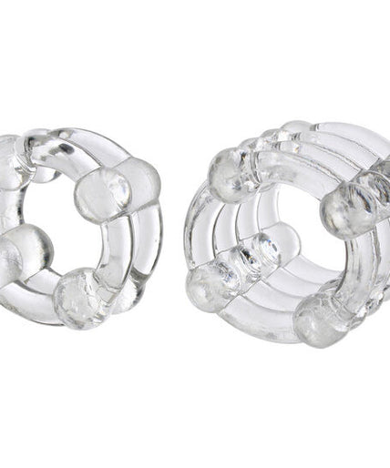CALEXOTICS - COLT ENHANCER RINGS CLEAR CALEXOTICS - COLT ENHANCER RINGS CLEAR