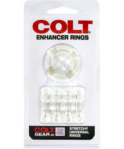CALEXOTICS - COLT ENHANCER RINGS CLEAR CALEXOTICS - COLT ENHANCER RINGS CLEAR