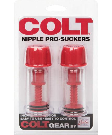 CALEXOTICS - COLT RED NIPPLE SUCTION CUPS CALEXOTICS - COLT RED NIPPLE SUCTION CUPS