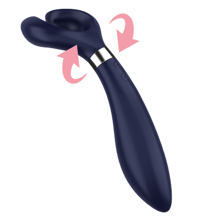 SATISFYER - ENDLESS FUN MULTI VIBRATOR 3 BLUE SATISFYER - ENDLESS FUN MULTI VIBRATOR 3 BLUE