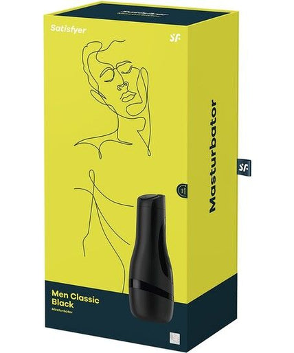 SATISFYER - MASTURBATOR MEN CLASSIC BLACK SATISFYER - MASTURBATOR MEN CLASSIC BLACK