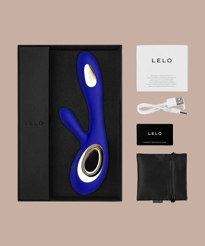 LELO – SORAYA Wave Rabbit Vibrator – Midnight Blue