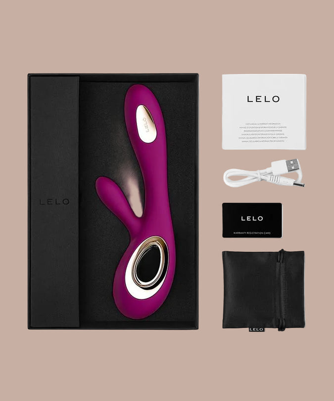 LELO – SORAYA Wave Rabbit Vibrator – Purple