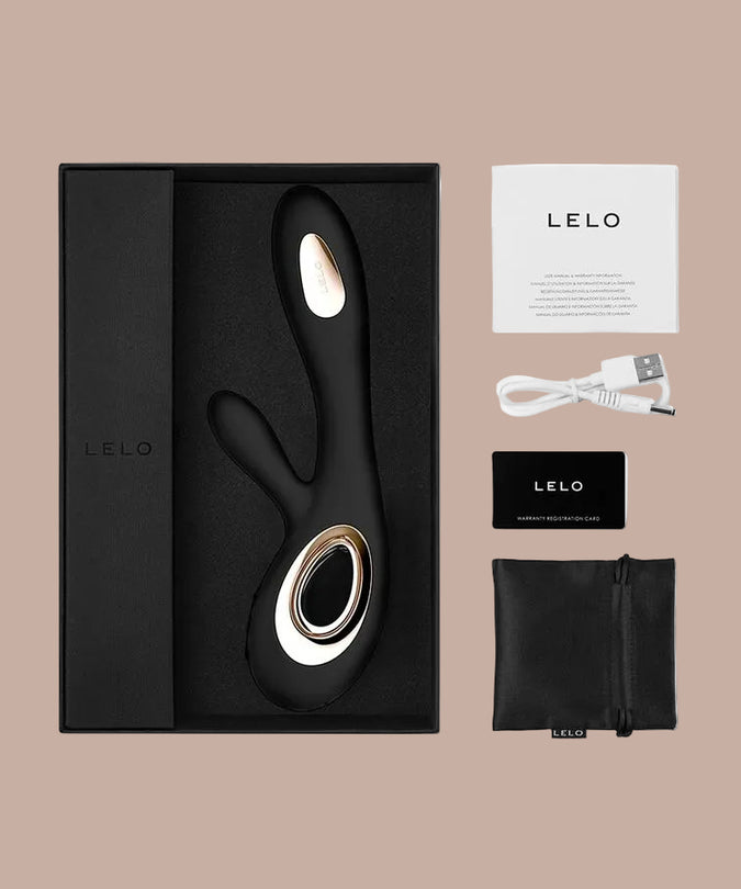 LELO – SORAYA Wave Konijnvibrator – Zwart