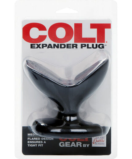 CALEXOTICS - COLT EXPANDER PLUG MEDIUM BLACK CALEXOTICS - COLT EXPANDER PLUG MEDIUM BLACK