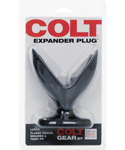 CALEXOTICS - COLT EXPANDER PLUG LARGE BLACK CALEXOTICS - COLT EXPANDER PLUG LARGE BLACK