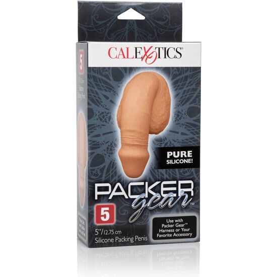 CALEXOTICS - SILICONEN PACKING PENIS 12.75 CM KARAMEL