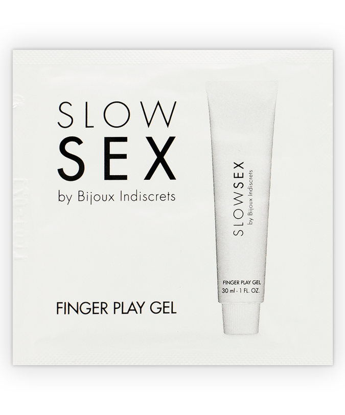 Bijoux – Slow Sex Massage Gel With Finger Play Single Dose