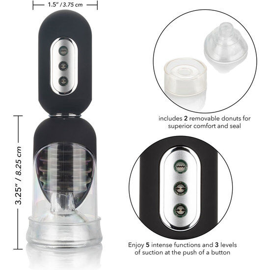 CALEXOTICS - ERECTIE HOOFD POMP SET