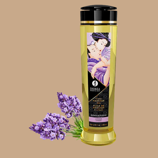 SHUNGA - SENSATION EROTISCHE MASSAGEOLIE 240 ML
