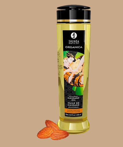 Shunga – Organic Almond Massage Oil 240ml Shunga – Organic Almond Massage Oil 240ml