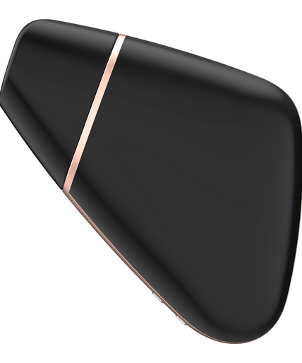 SATISFYER - LOVE TRIANGLE AIR PULSE STIMULATOR & VIBRATOR BLACK SATISFYER - LOVE TRIANGLE AIR PULSE STIMULATOR & VIBRATOR BLACK