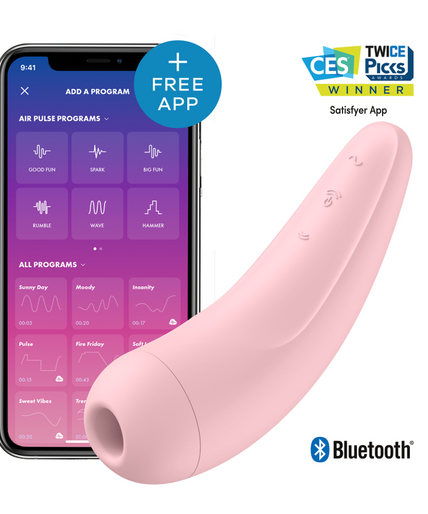SATISFYER - CURVY 2 + PINK SATISFYER - CURVY 2 + PINK