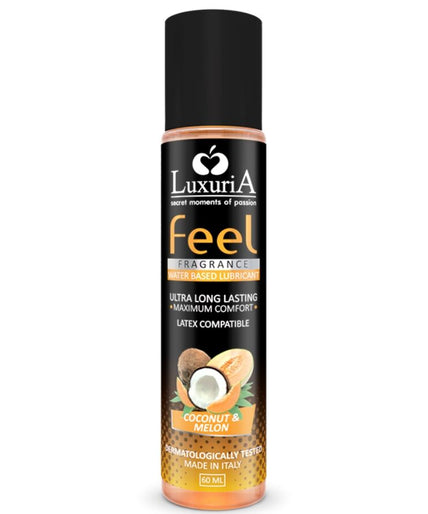INTIMATELINE - LUXURIA FEEL COCONUT AND MELON WATER BASED LUBRICANT 60 ML INTIMATELINE - LUXURIA FEEL COCONUT AND MELON WATER BASED LUBRICANT 60 ML